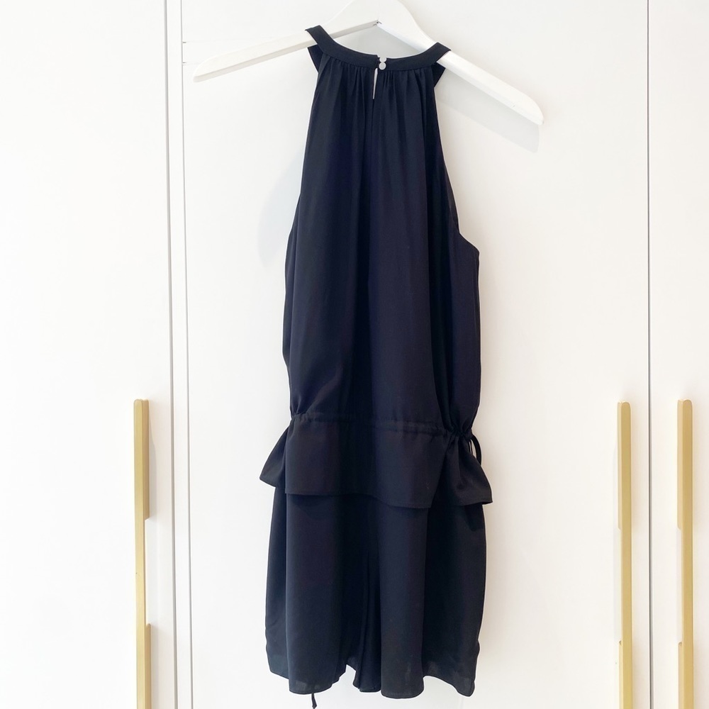 𝅺BNWT Club Monaco Halter Cotton Romper - Picture 8 of 16